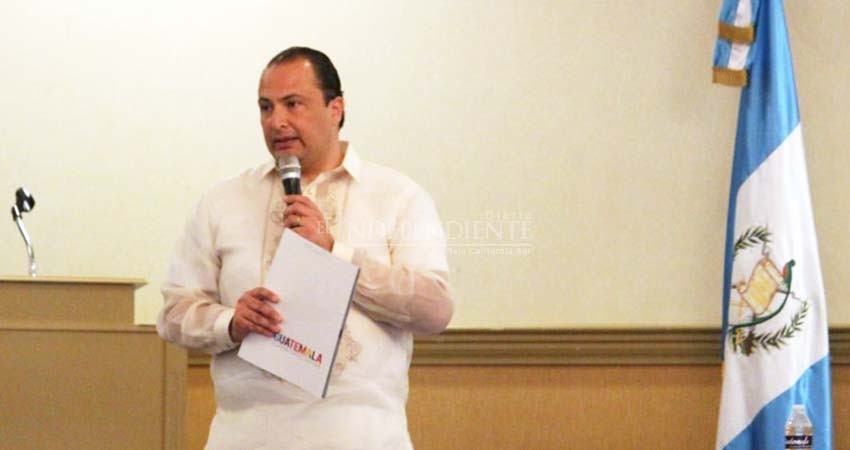 Guatemala quiere “intercambios” e inversión turística con BCS: Embajador