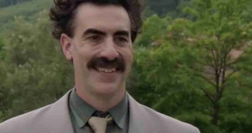 Borat 2 llega con buenas críticas a su estreno; busca que la gente en EU vote Borat 2 llega con buenas críticas a su estreno; busca que la gente en EU vote