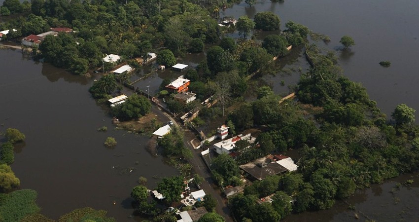 Decisión de cierre de una compuerta, evitó que Villahermosa se inundar totalmente
