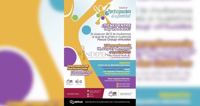 Abre IEE convocatoria para candidaturas ciudadanas