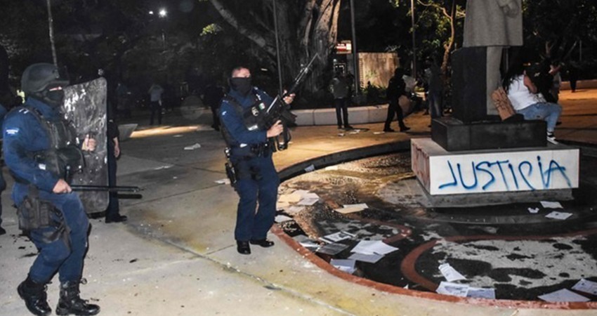 Pide ONU detener agresiones contra mujeres manifestantes en México Pide ONU detener agresiones contra mujeres manifestantes en México