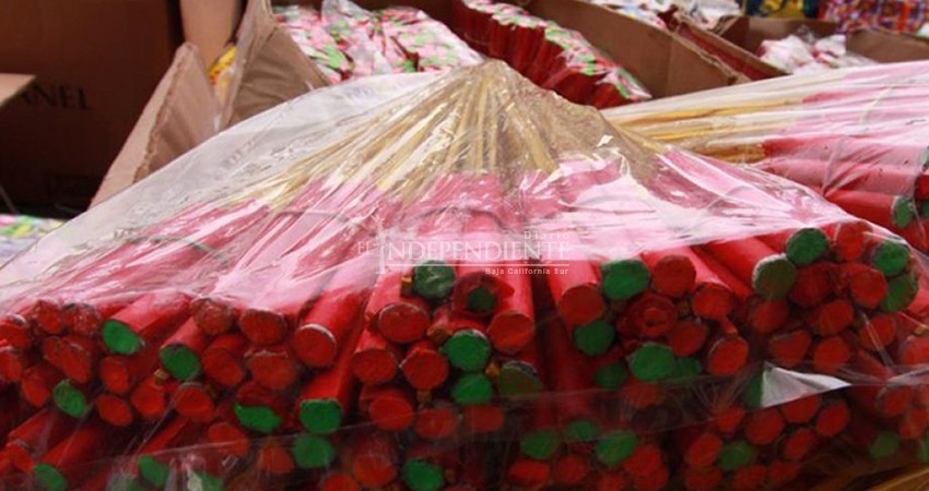 Diciembre aún no inicia, y ya reportan venta clandestina de pirotecnia