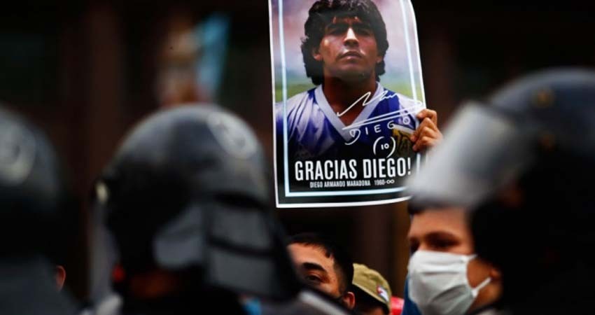 Argentina empieza a despedir a Maradona Argentina empieza a despedir a Maradona