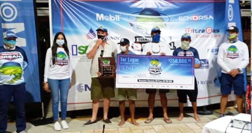 Dos millones de pesos en premios reparte el Torneo de Pesca Deportiva Orsan 2020