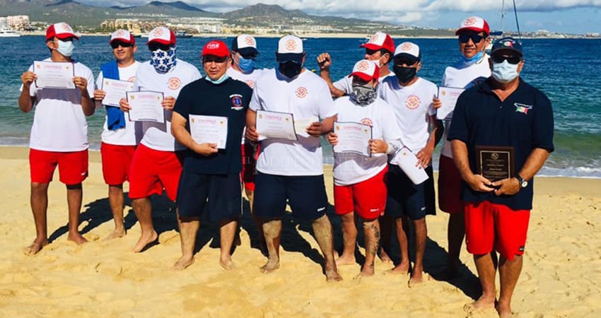 Becarán a salvavidas de Los Cabos para certificación nacional Becarán a salvavidas de Los Cabos para certificación nacional