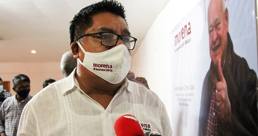 No hay imposición en Morena: Alberto Rentería No hay imposición en Morena: Alberto Rentería