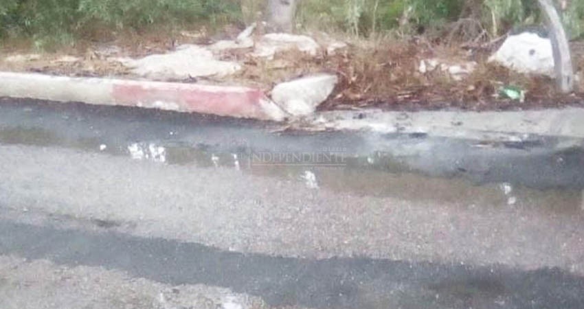 Santiago, con problemas de drenaje y alcantarillado Santiago, con problemas de drenaje y alcantarillado