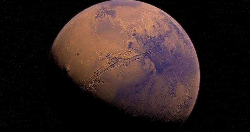 Encuentran un ángel dibujado en Marte; comparten foto