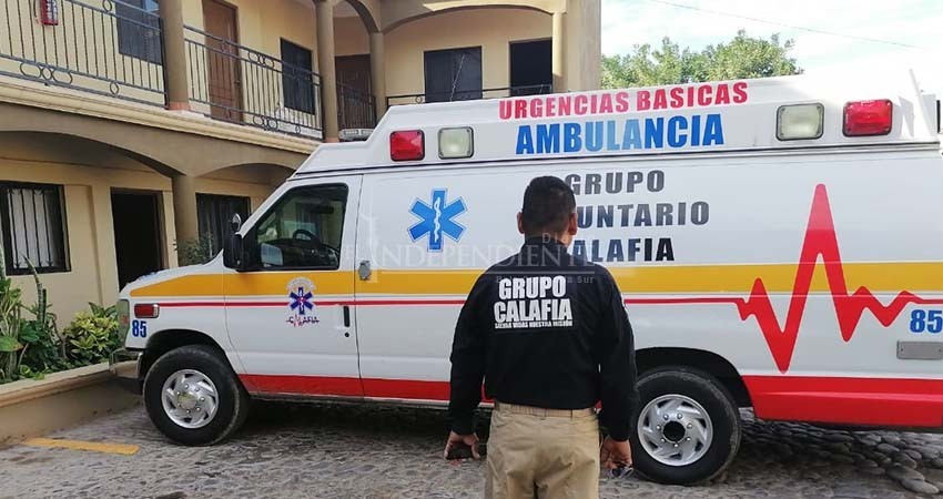 Se queda… Grupo Calafia seguirán atendiendo emergencias en La Paz Se queda… Grupo Calafia seguirán atendiendo emergencias en La Paz