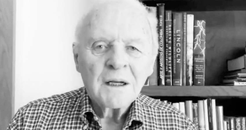 Anthony Hopkins celebra 45 años de sobriedad con emotivo mensaje