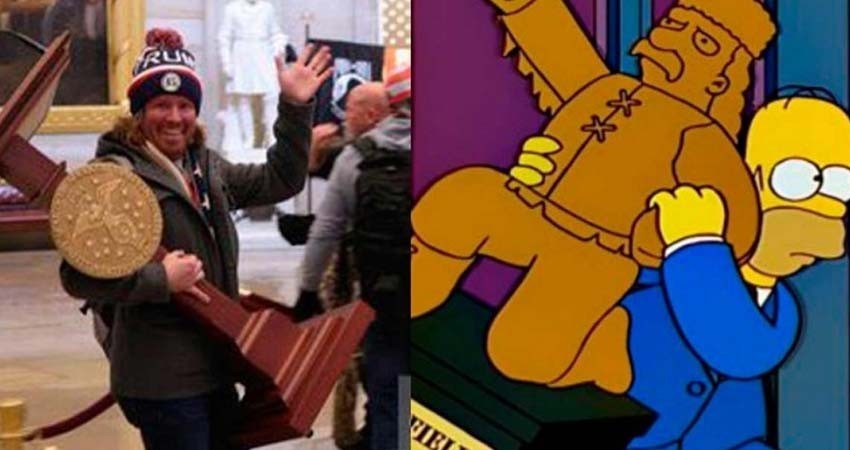 Los Simpson también predijeron caos y disturbios por elecciones en EU Los Simpson también predijeron caos y disturbios por elecciones en EU