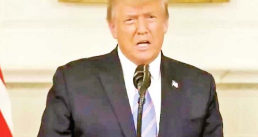 Trump no asistirá a ceremonia de investidura de Biden