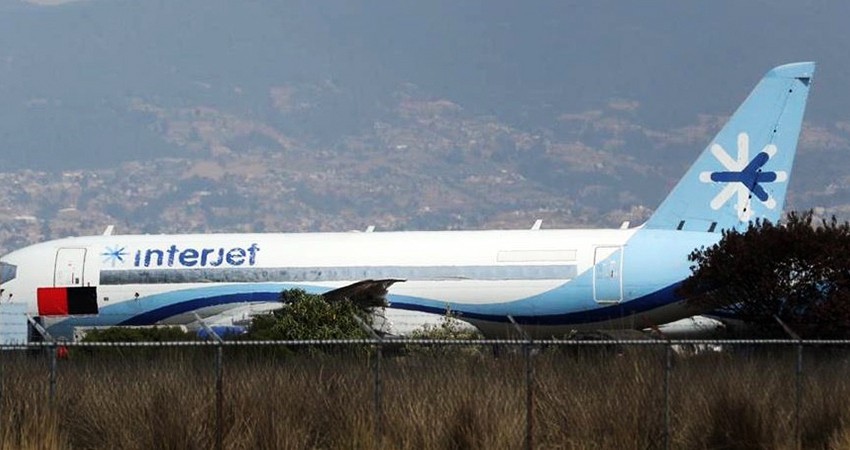 Huelga en Interjet, trabajadores exigen pago de sueldos Huelga en Interjet, trabajadores exigen pago de sueldos