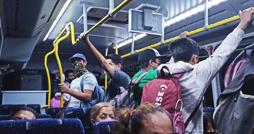 Para evitar aglomeraciones en transporte público, es necesaria la participación ciudadana Para evitar aglomeraciones en transporte público, es necesaria la participación ciudadana