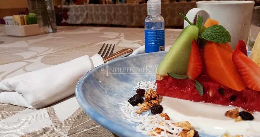 Turistas reconocen medidas de bioseguridad en restaurantes de Los Cabos Turistas reconocen medidas de bioseguridad en restaurantes de Los Cabos