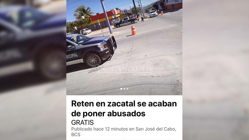 No sólo alcoholímetros, en redes sociales también alertan sobre filtros sanitarios