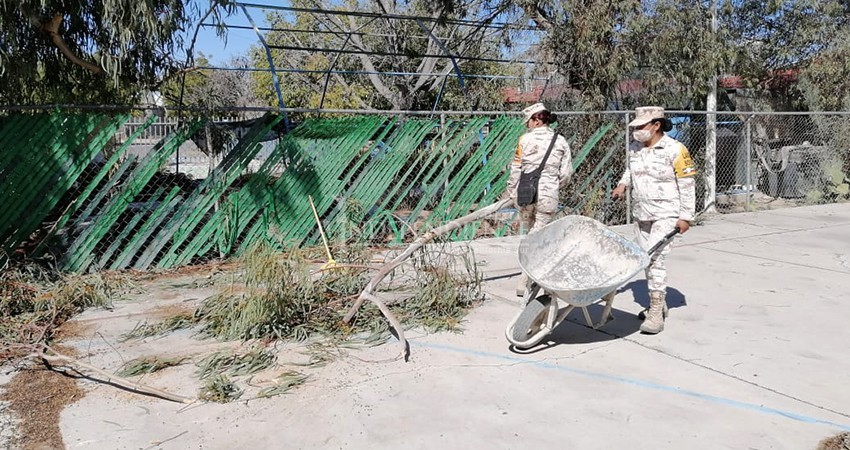 Tercer Batallón de Ingenieros de Combate realiza actividades de labor social