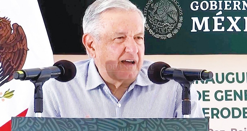 Confirma AMLO que CFE comprará Gas Natural para operar en BCS: “Se acabaron los apagones”