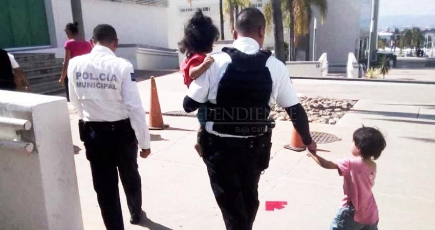 Atiende Predel reporte sobre cuatro niños abandonados Atiende Predel reporte sobre cuatro niños abandonados