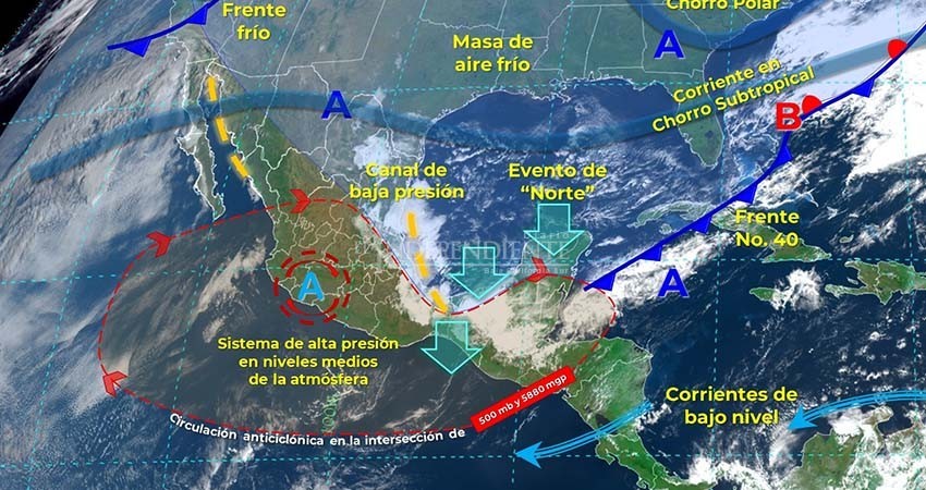 Y marzo otro poco... pronostican días cálidos y fríos esta semana