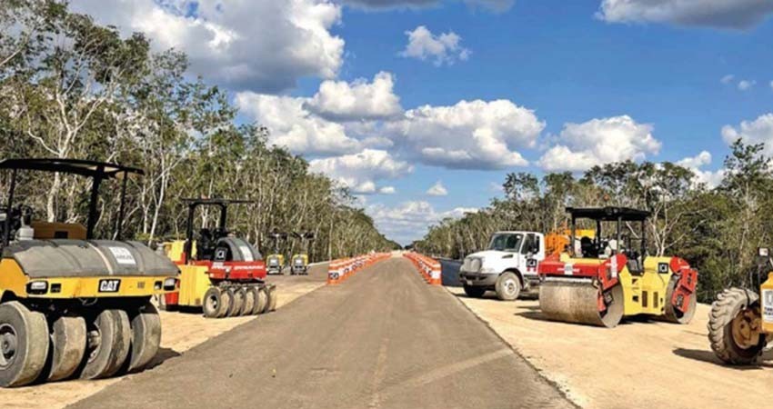 Piden adelantar obras del Tren Maya Piden adelantar obras del Tren Maya