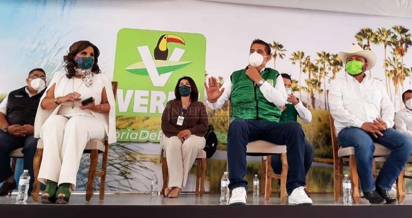 Hace oficial Armida Castro su ingreso al PVEM