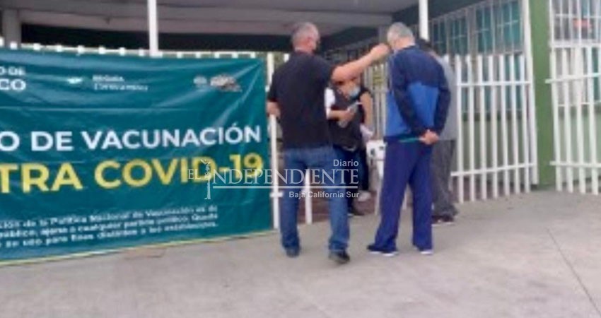 Todavía quedan 6, 900 vacunas para La Paz Todavía quedan 6, 900 vacunas para La Paz