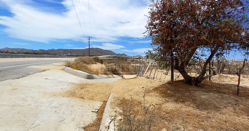 Aparecen accesos irregulares a zona de invasión desde libramiento federal en Los Cabos Aparecen accesos irregulares a zona de invasión desde libramiento federal en Los Cabos