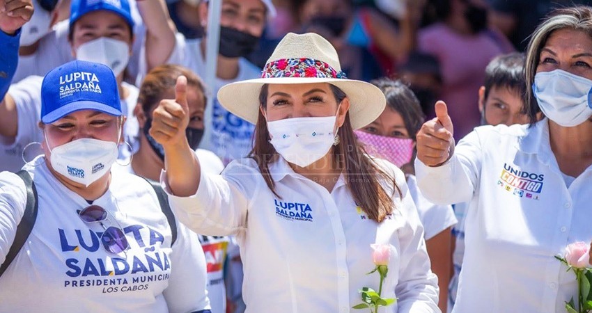 Ampliaremos las fuentes de producción de agua y realizaremos una distribución eficiente: Lupita Saldaña  Ampliaremos las fuentes de producción de agua y realizaremos una distribución eficiente: Lupita Saldaña