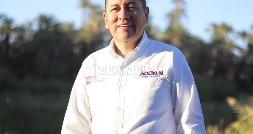 Tengo el mejor perfil para gobernar en BCS: Adonai Carreón Tengo el mejor perfil para gobernar en BCS: Adonai Carreón