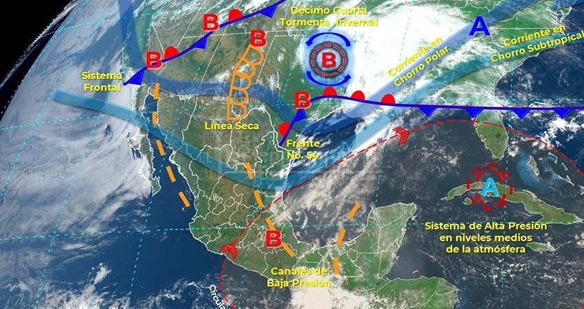 Calor y viento, el pronóstico de esta semana para BCS