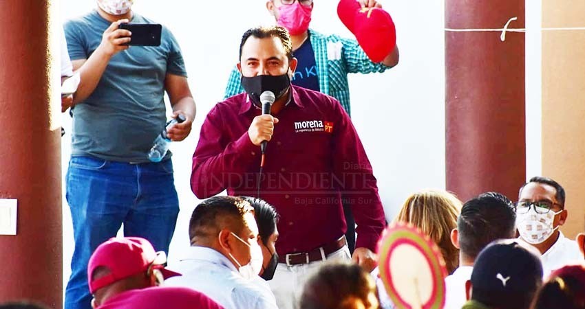 Se compromete Christian Agúndez a brindar atención permanente a sectores primarios Se compromete Christian Agúndez a brindar atención permanente a sectores primarios