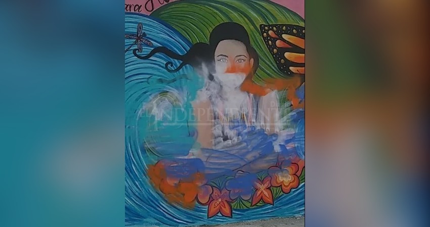 No nos cansaremos de pedir justicia: Colectivo feminista tras ser vandalizado uno de sus murales No nos cansaremos de pedir justicia: Colectivo feminista tras ser vandalizado uno de sus murales