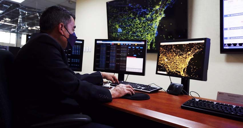 "Margen de error cero" en el centro de control aéreo