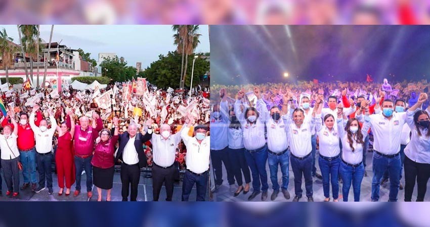 Sin medidas contra COVID, candidatos cierran campañas en BCS Sin medidas contra COVID, candidatos cierran campañas en BCS