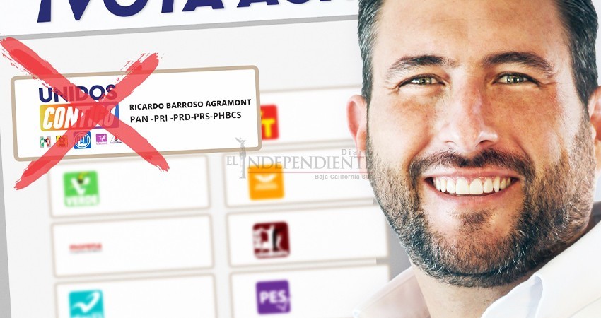 Para votar por Ricardo Barroso cruza la casilla de “Unidos Contigo” Para votar por Ricardo Barroso cruza la casilla de “Unidos Contigo”