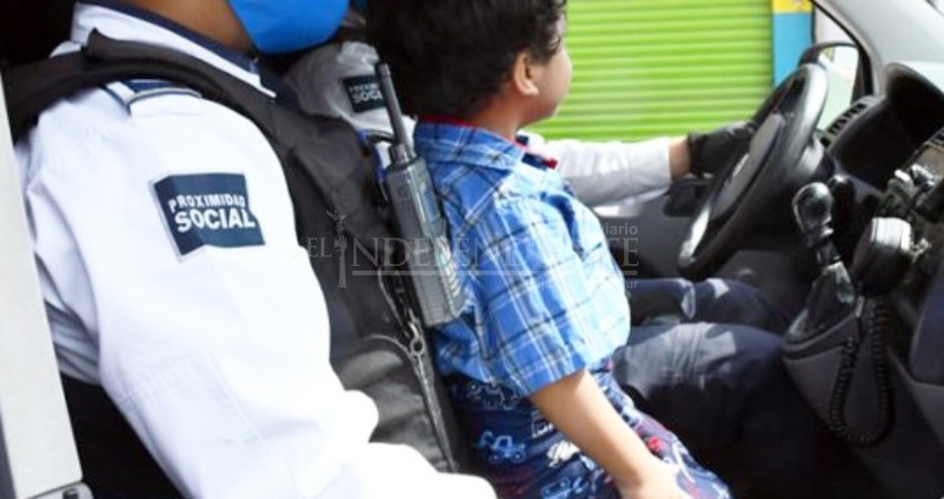 Rescatan a niño de 9 años encerrado con un sexagenario en un domicilio abandonado