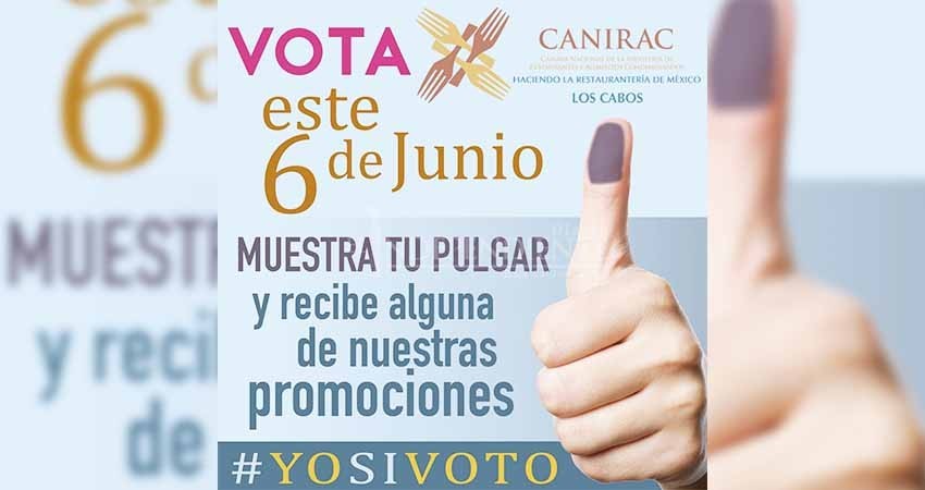 Mas de 30 restaurantes de Los Cabos ofrecerán descuentos a votantes Mas de 30 restaurantes de Los Cabos ofrecerán descuentos a votantes