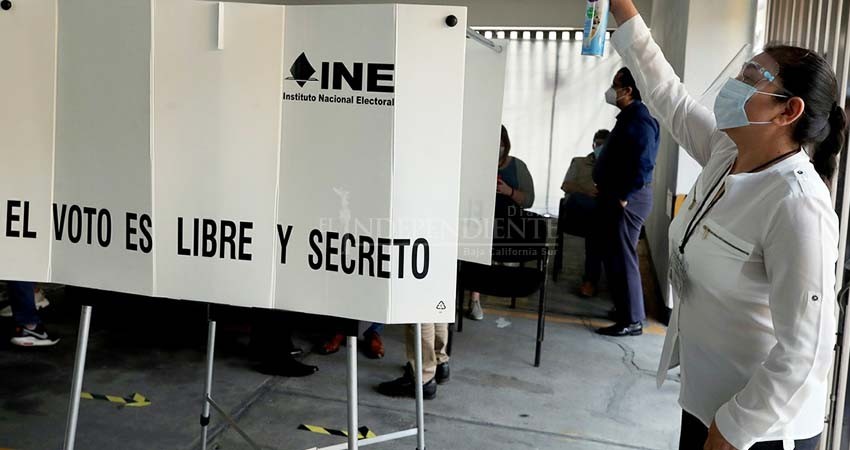 No se permitirá propaganda política durante la elección No se permitirá propaganda política durante la elección