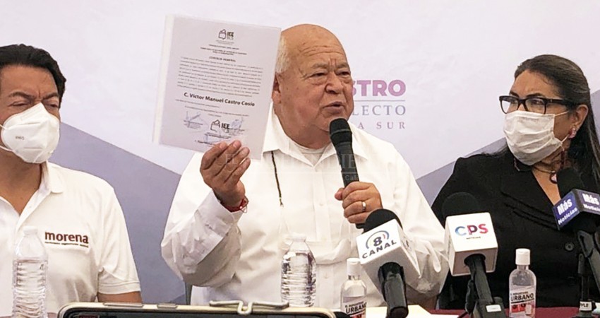 “No llegaremos al gobierno sólo a ocupar un espacio con arrogancia”: Víctor Castro