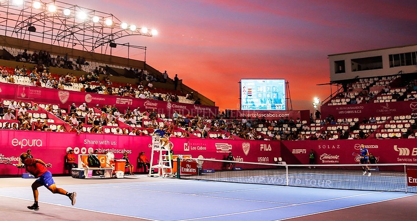 Estrenará Abierto de Tenis de Los Cabos estadio con capacidad para 3,500 personas Estrenará Abierto de Tenis de Los Cabos estadio con capacidad para 3,500 personas
