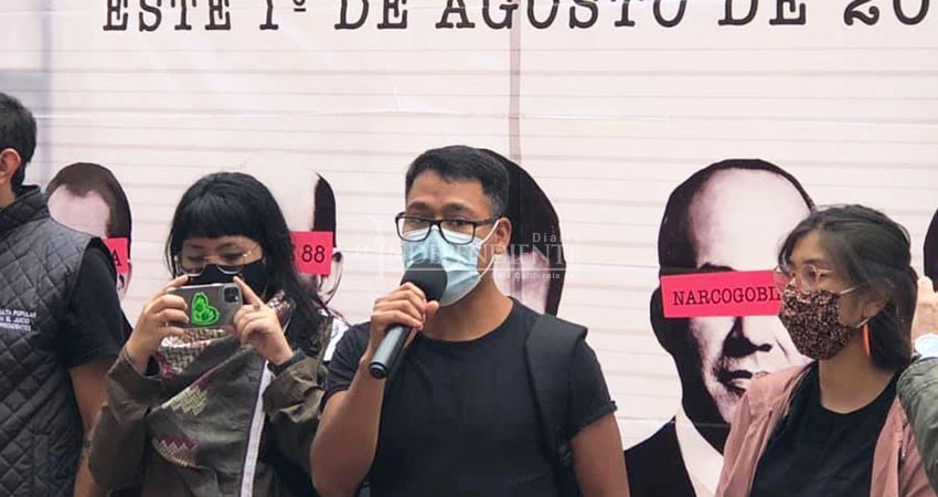 Sobreviviente de Ayotzinapa promoverá en La Paz consulta contra expresidentes Sobreviviente de Ayotzinapa promoverá en La Paz consulta contra expresidentes