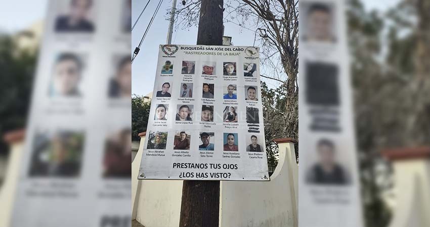 Crisis sanitaria no ha detenido la búsqueda de desaparecidos en Los Cabos