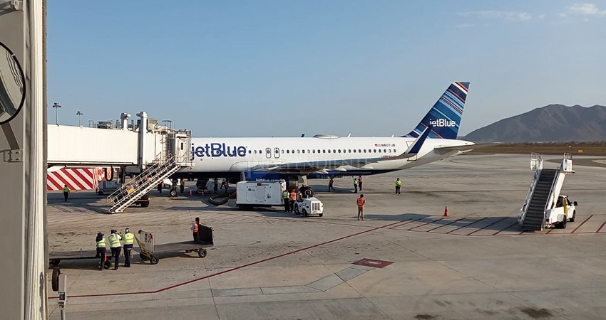 Reporta Aeropuerto Internacional de Los Cabos ocupación aérea superior al 80% Reporta Aeropuerto Internacional de Los Cabos ocupación aérea superior al 80%