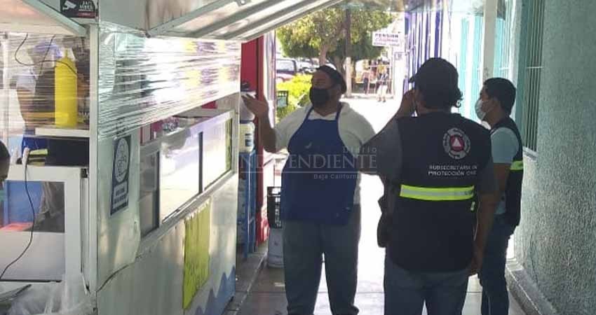 Apoya protección civil en BCS en mitigación de contagios por Covid