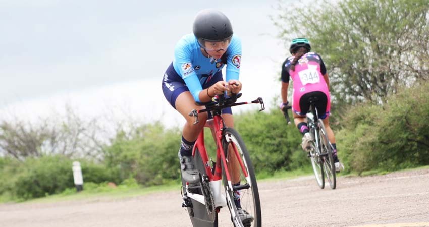 Logra Luna García medalla de bronce en ciclismo