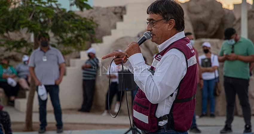 “Ojalá fuéramos gobierno, para agarrar el toro por cuernos”: Óscar Leggs