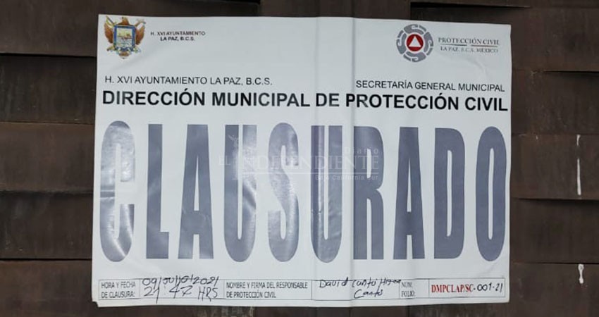 Son sancionados establecimientos que desacatan medidas sanitarias en La Paz Son sancionados establecimientos que desacatan medidas sanitarias en La Paz