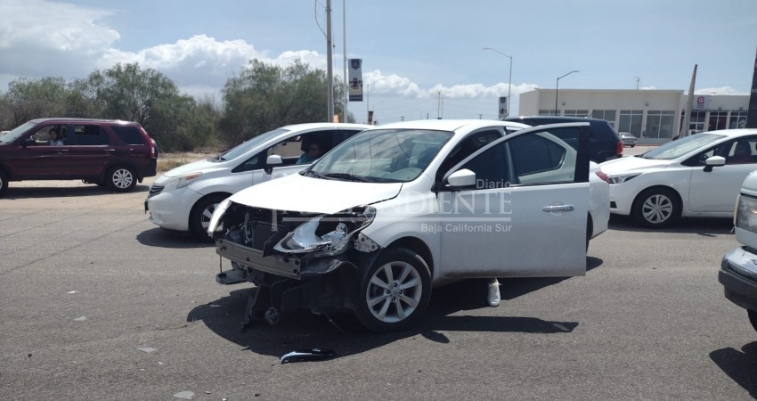 Un lesionado y 100 mil pesos en daños dejan dos accidentes viales