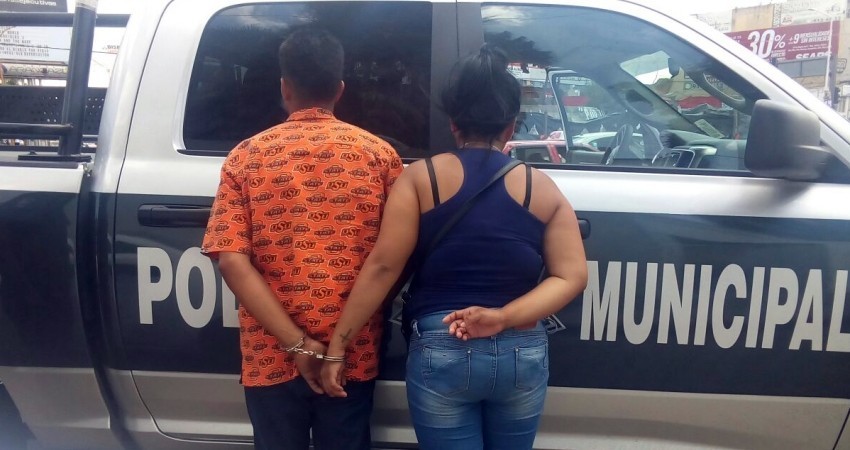 PGJE aseguró a una pareja con narcóticos en La Paz